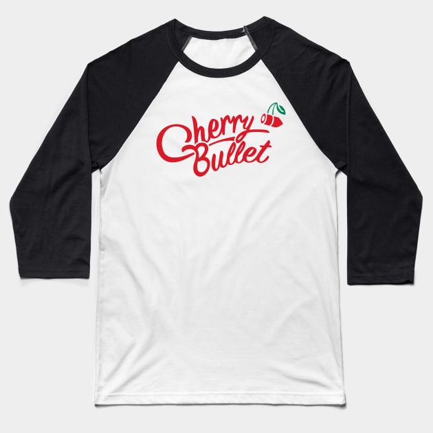 W Cherry Bullet logo Baseball T-Shirt by PepGuardi